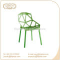 chaises de café à manger en plastique branche d&#39;arbre creux chaise acrylique chaise en plastique